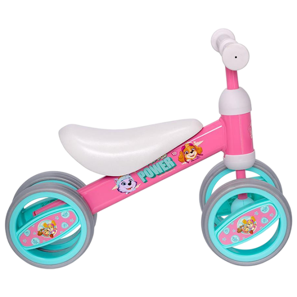 Bicicletă fără pedale Seven PAW PATROL GIRLS 12" Pink Blue Metal / Pentru copii photo 2