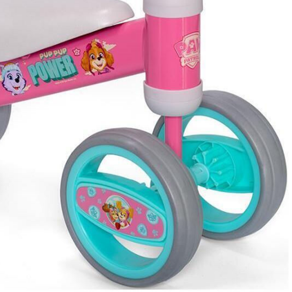 Bicicletă fără pedale Seven PAW PATROL GIRLS 12" Pink Blue Metal / Pentru copii photo 5