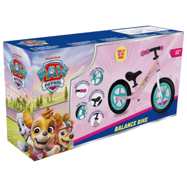 Bicicletă fără pedale Seven PAW PATROL BOYS 11" Pink Blue  /  photo 5