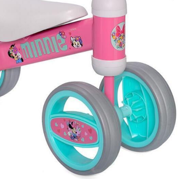 Bicicletă fără pedale Seven Minnie 12" Pink Blue Metal / Pentru copii photo 3