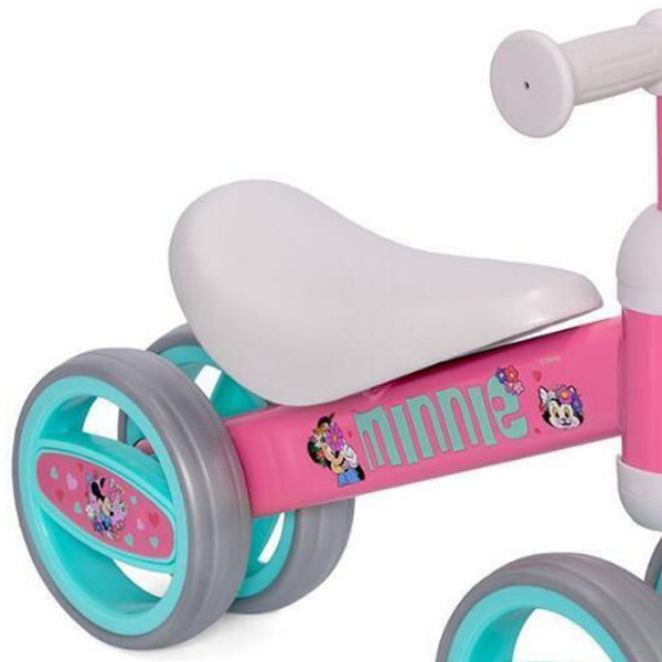 Bicicletă fără pedale Seven Minnie 12" Pink Blue Metal / Pentru copii photo 4