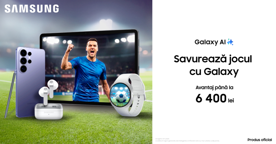 Fii mai productiv cu gadgeturile Samsung!
