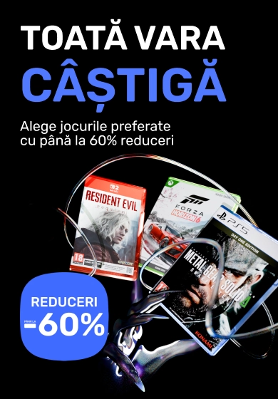 Toată vara ai toate jocurile cu până la 60% reduceri!
