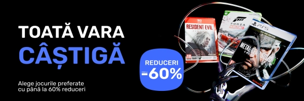 Toată vara ai toate jocurile cu până la 60% reduceri!