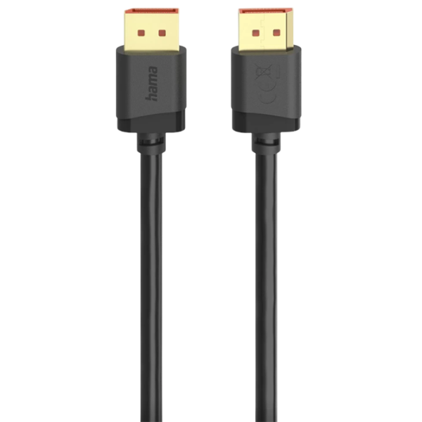 Cablu video Hama 202010 DP 2.1 DisplayPort / DisplayPort Black  photo 1