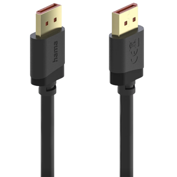 Cablu video Hama 202010 DP 2.1 DisplayPort / DisplayPort Black  photo 3