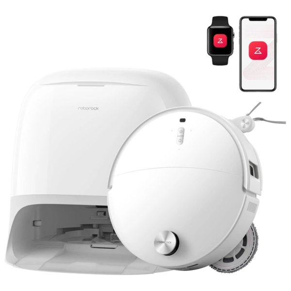 Робот пылесос Roborock Qrevo Curv 2 Pro Белый Влажная, 60 Вт, 61 дБ photo 5
