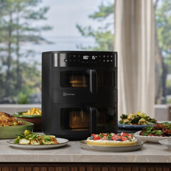Мульти-печь фритюрница Electrolux EAFD11B Черный 2700 Вт photo 7