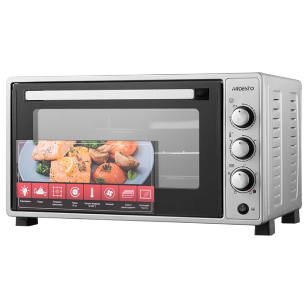 Cuptor electric Ardesto MEO-N48RCGR Inox 1700 W, 48 l photo 1