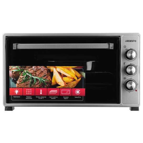 Cuptor electric Ardesto MEO-N48GR Gray 1700 W, 48 l photo 7