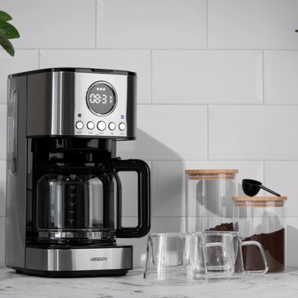 Aparat de cafea Ardesto FCM-D3200 Inox 900 W, 1.5 l, Bloc termic photo 5