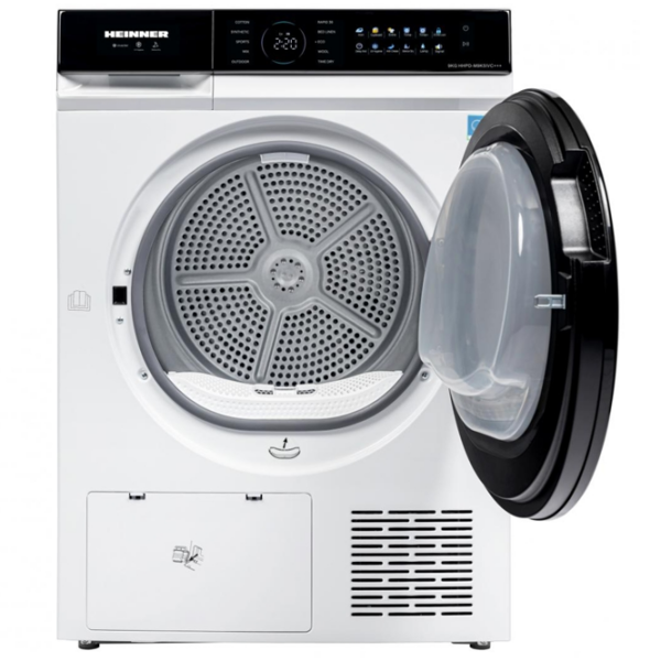 Mașină de uscat rufe Heinner HHPD-M9K5IVC+++ White 9 kg, C photo 4