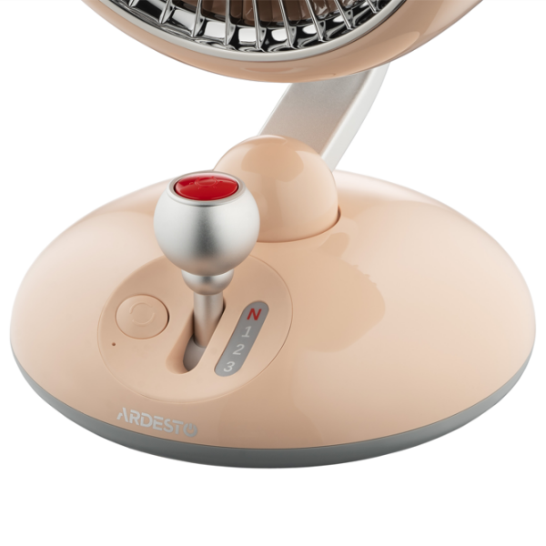 Вентилятор Ardesto FT-F3600BG Бежевый , Механическое, Количество скоростей: 3 photo 6