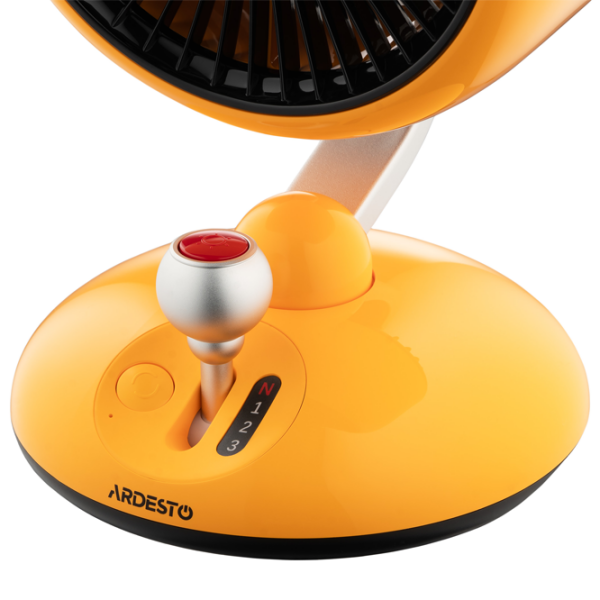 Вентилятор Ardesto FT-F3600Y Желтый , Механическое, Количество скоростей: 3 photo 6