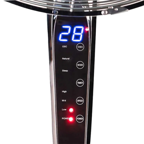 Ventilator Ozon PS-40RM3-BCR Silver 50 W, Senzor, Numărul de viteze: 3 photo 2