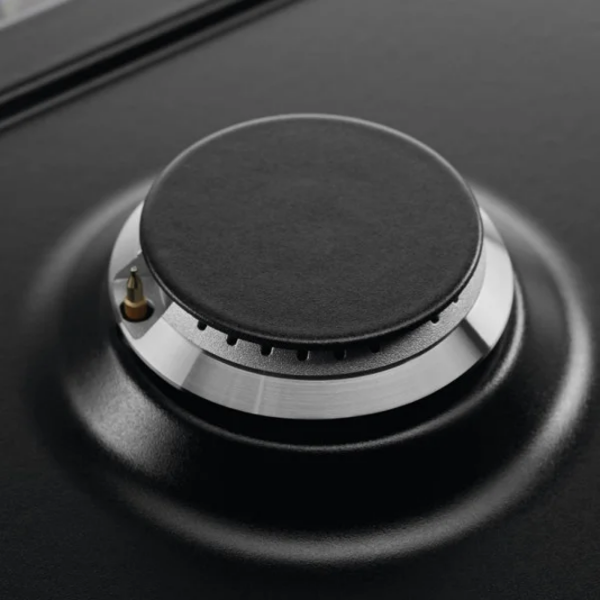 Газовая варочная панель Electrolux KGS6436K Черный Эмалированная сталь, Решетка: Чугунная photo 6