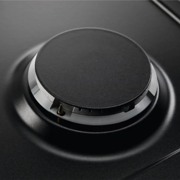 Газовая варочная панель Electrolux KGS6436K Черный Эмалированная сталь, Решетка: Чугунная photo 7