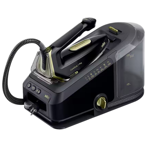 Fier de călcat Braun IS7298CP Black 2700 W, 190 g/min, 2 l, Aluminiu photo 1