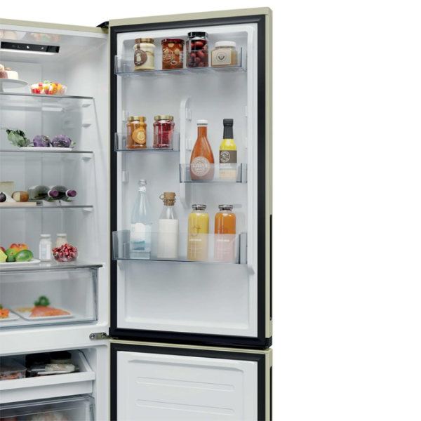 Холодильник Candy CNCQ2T518EC Кремовый 197Л / No Frost, 82л / No Frost, E photo 5