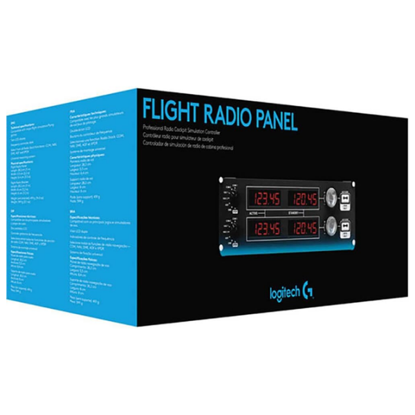 Приборная панель Logitech G Saitek PRO Flight Radio Черный Проводная / 6 buttons photo 4