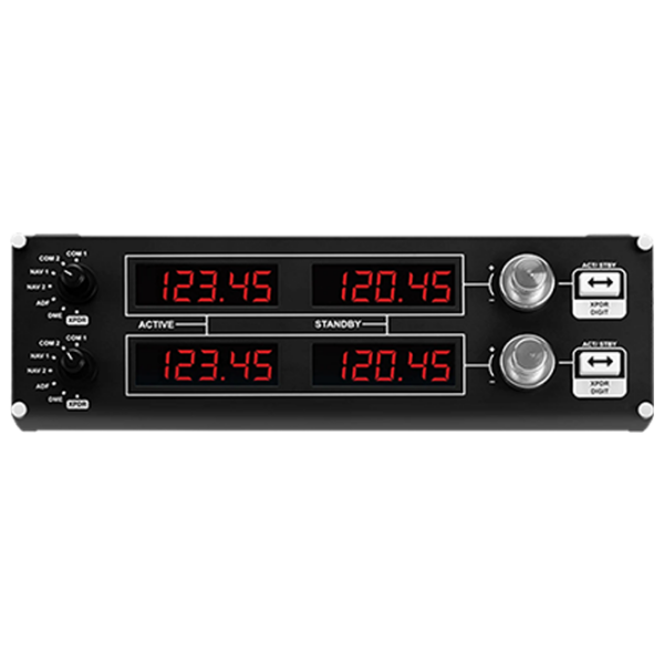 Приборная панель Logitech G Saitek PRO Flight Radio Черный Проводная / 6 buttons photo 5