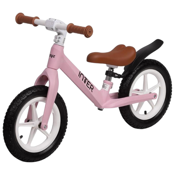 Bicicletă fără pedale Toyz Inter 12" Pink  Metal / Pentru copii photo 1