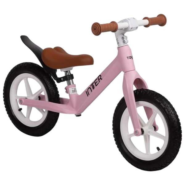 Bicicletă fără pedale Toyz Inter 12" Pink  Metal / Pentru copii photo 2