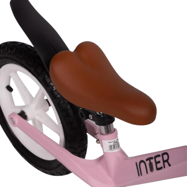 Bicicletă fără pedale Toyz Inter 12" Pink  Metal / Pentru copii photo 6