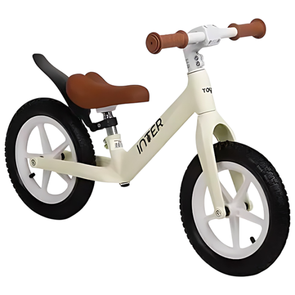 Bicicletă fără pedale Toyz Inter 12" Cream  Metal / Pentru copii photo 2