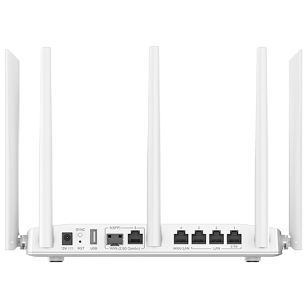 Wi-Fi Роутер Grandstream GWN7062M Белый Версия Wi-Fi: 802.11 ax photo 4