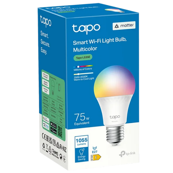 Set becuri LED TP-Link Tapo L535E  E27 | 8 W | RGB photo 2
