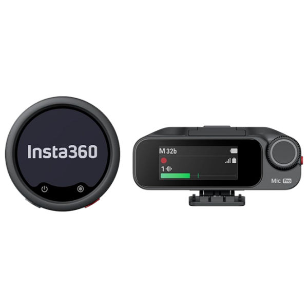 Microfon Insta360 Mic Pro (1 TX + 1 RX) Black  photo 1
