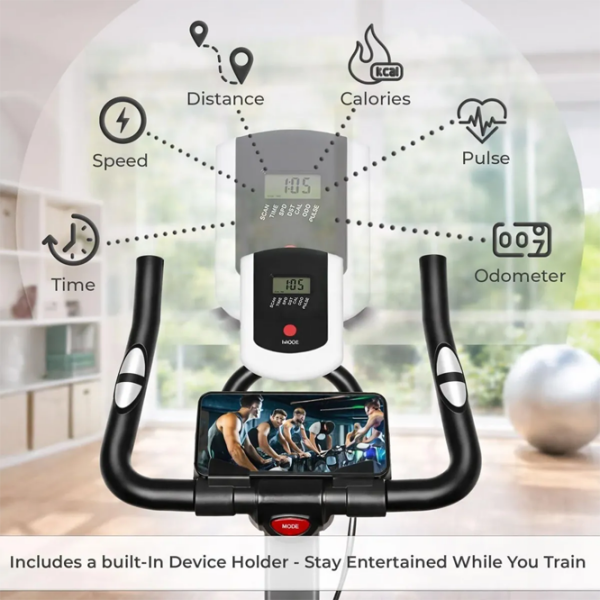 Эллиптический тренажер Arenasport Spinning Bike Черный 120 кг photo 4