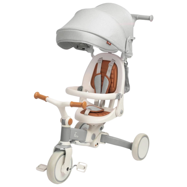 Triciclu Toyz Faro Gray  Metal / Pentru copii photo 1
