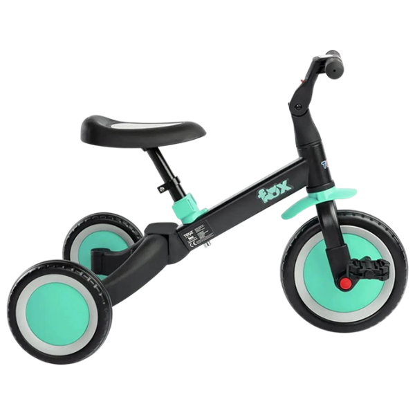 Triciclu Toyz Fox Turquoise  Metal / Pentru copii photo 2