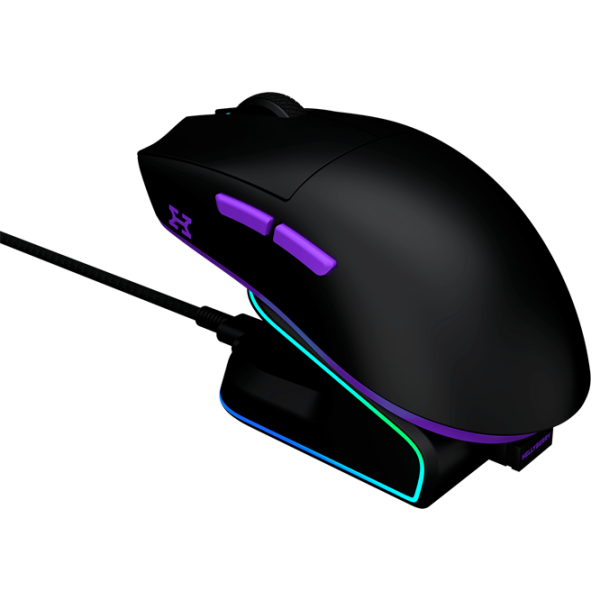 Mouse Hator Hellyberry HM47 Black Fără fir / 12000 dpi photo 3