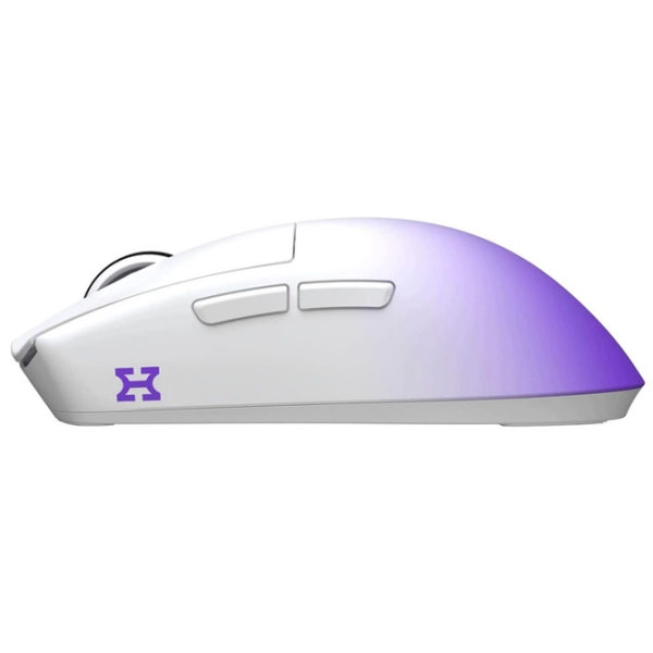 Mouse Hator Hellyberry HM47 PRO White Purple Fără fir / 26000 dpi photo 4