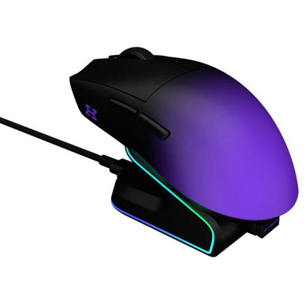 Mouse Hator Hellyberry HM47 PRO Black Purple Fără fir / 26000 dpi photo 8