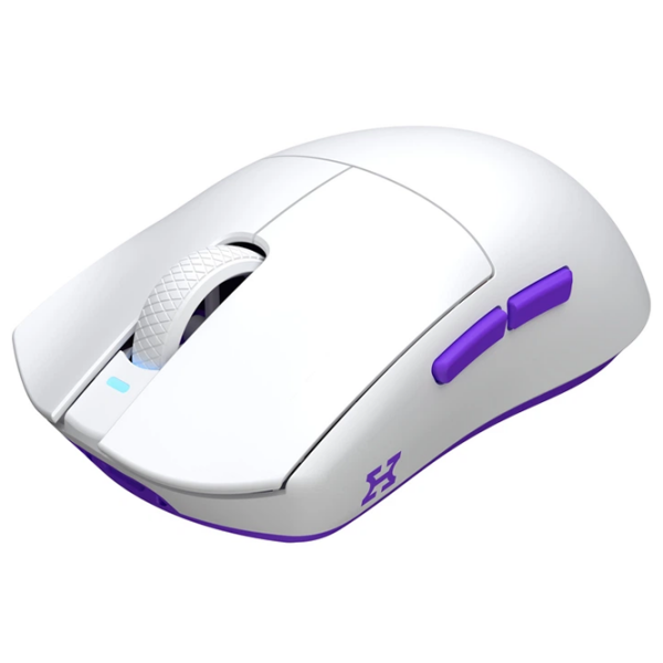 Mouse Hator Hellyberry HM47 White Purple Fără fir / 12000 dpi photo 4