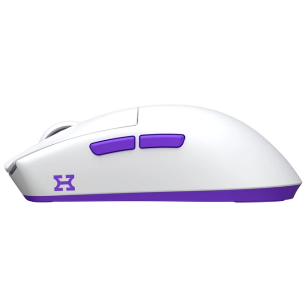 Mouse Hator Hellyberry HM47 White Purple Fără fir / 12000 dpi photo 5