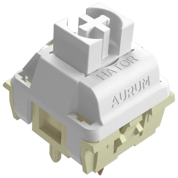 Аксессуары для клавиатуры Hator Linear silent switch Белый Игровой,  photo 1