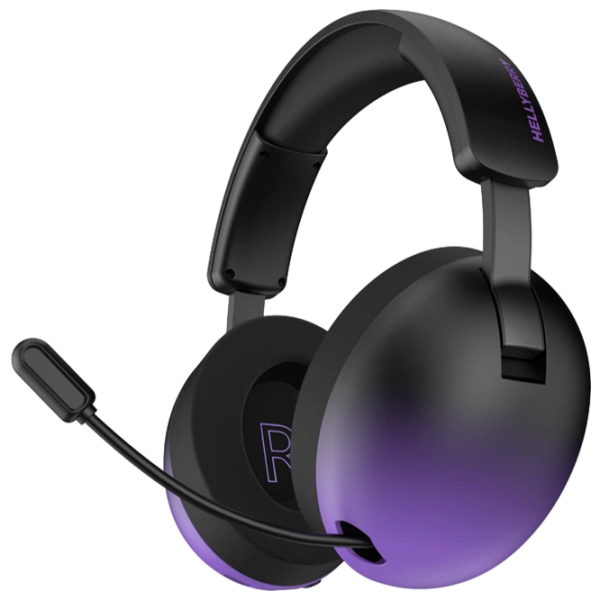 Наушники Hator Hellyberry HH30 PRO Черный Беспроводные / Игровой / Полноразмерные photo 1