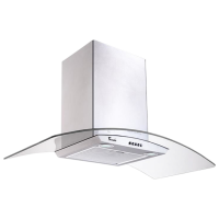 Hotă Tornado EVA 1200(90) Inox 90 cm, Recirculare, 1200 m³/h