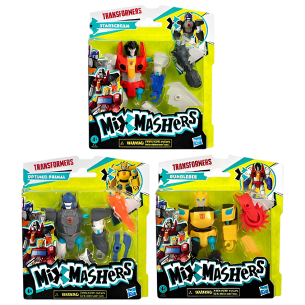 Figurină Hasbro Transformers Mixmashers 4+ / Multicolor photo 1
