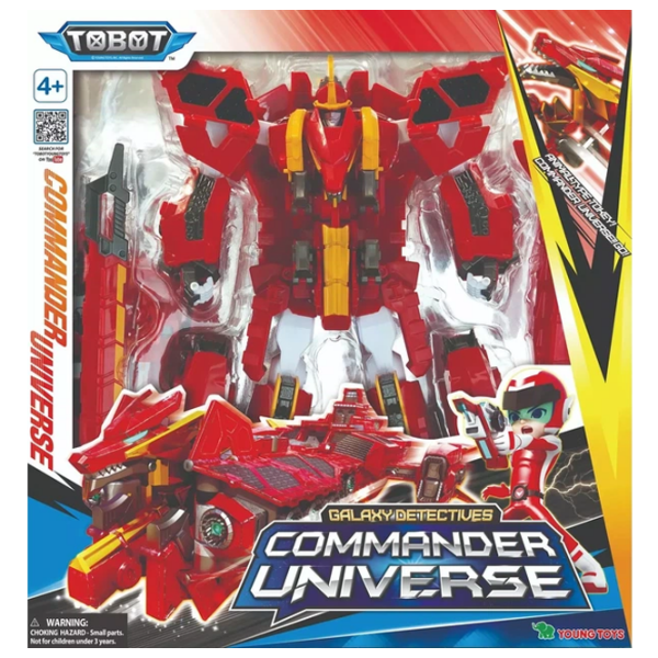 Figurină Tobot Galaxy Detectives GD Commander Universe 4+ / Red photo 1