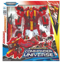 Figurină Tobot Galaxy Detectives GD Commander Universe 4+ / Red