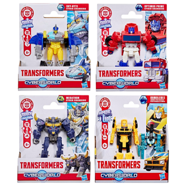 Figurină Hasbro Transformers Cyberworld FIgure Cyber Changers 6+ / Multicolor photo 1