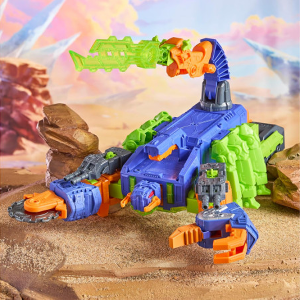 Figurină Hasbro Transformers Scorponok Strike Battle 6+ / Blue photo 6