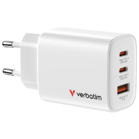 Încărcător de rețea Verbatim Essentials (65 W) White  / White