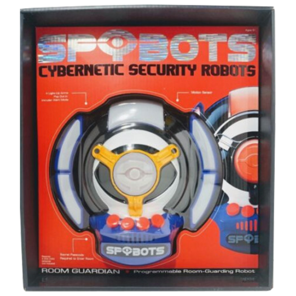 Jucărie interactivă Spybots Cybernetic Security Robots Room Guardian 68404 Blue Pentru copii, 6+ photo 1